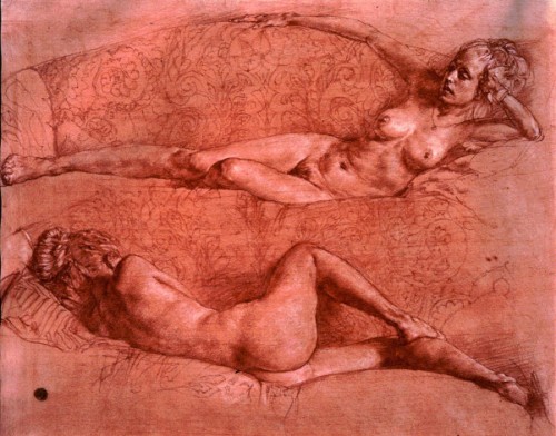 Two Women On A Couch